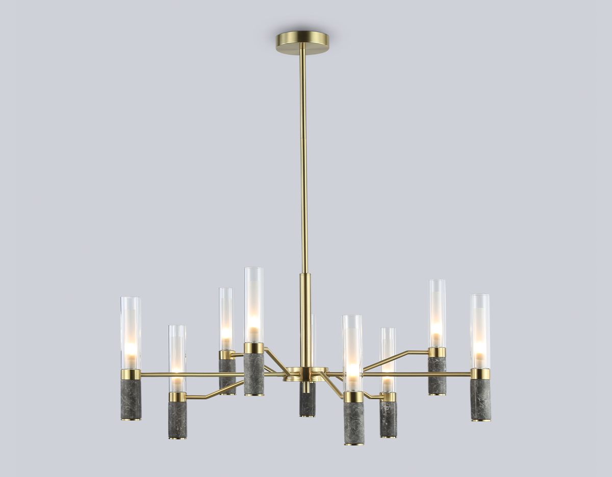 Люстра на штанге Ambrella Light High Light Ceramo Modern LH53355