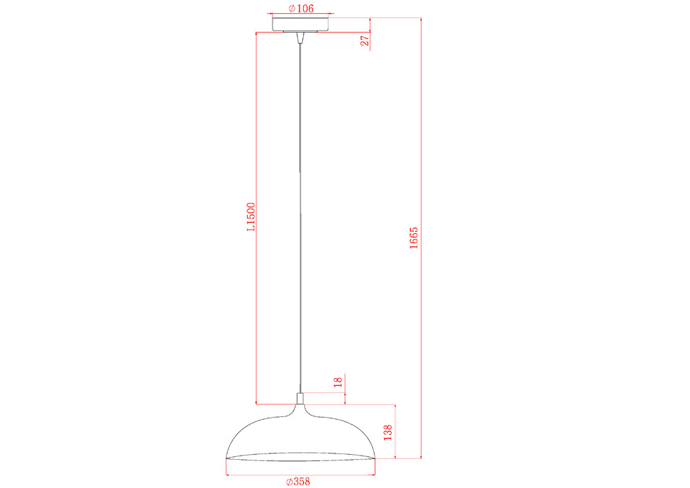Подвесной светильник Arte Lamp Carmel A7104SP-1BK