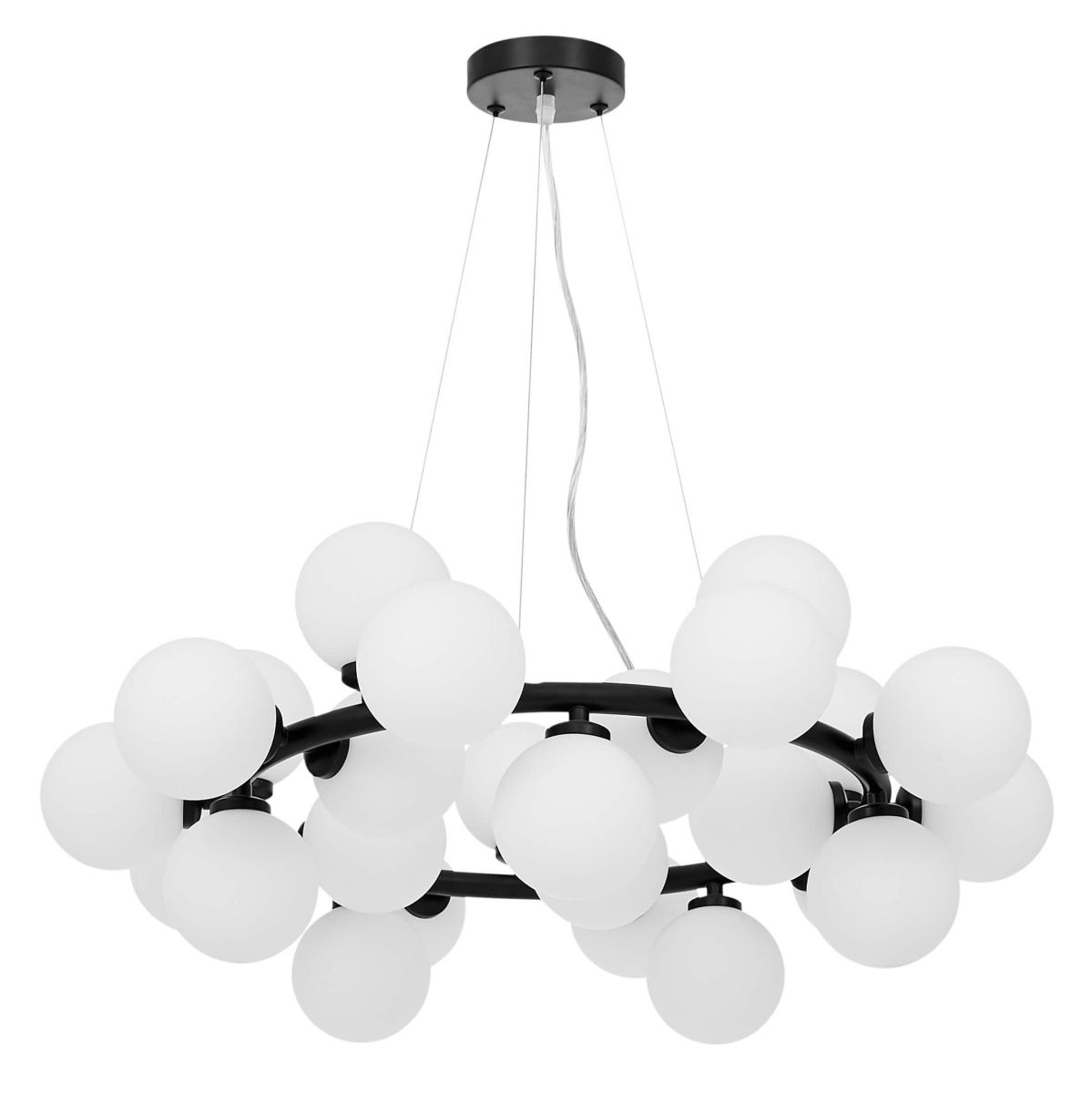 Подвесная люстра Lumina Deco Marsiada LDP 6033-25 BK