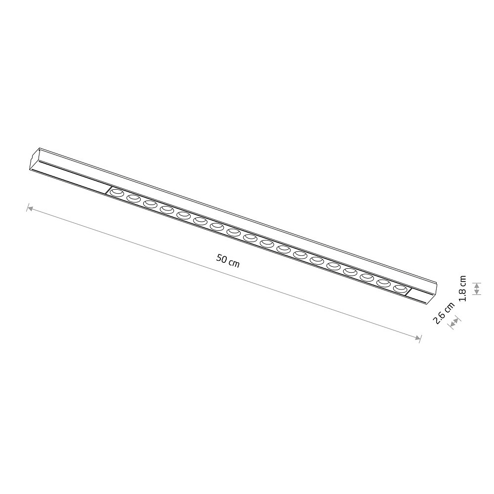 Трековый магнитный светильник Nowodvorski Focus Led 11306