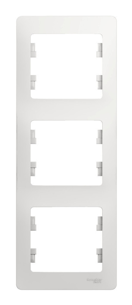 Бел Рамка 3-ая, вертикальная Systeme Electric Glossa GSL000107