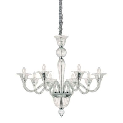 Подвесная люстра Ideal Lux Brigitta SP8 Trasparente 199382