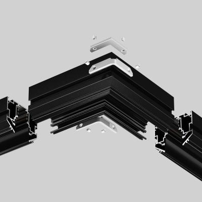 Коннектор угловой 90° к шинопроводу Exility Maytoni Technical TRA034CL-SCHN-42B
