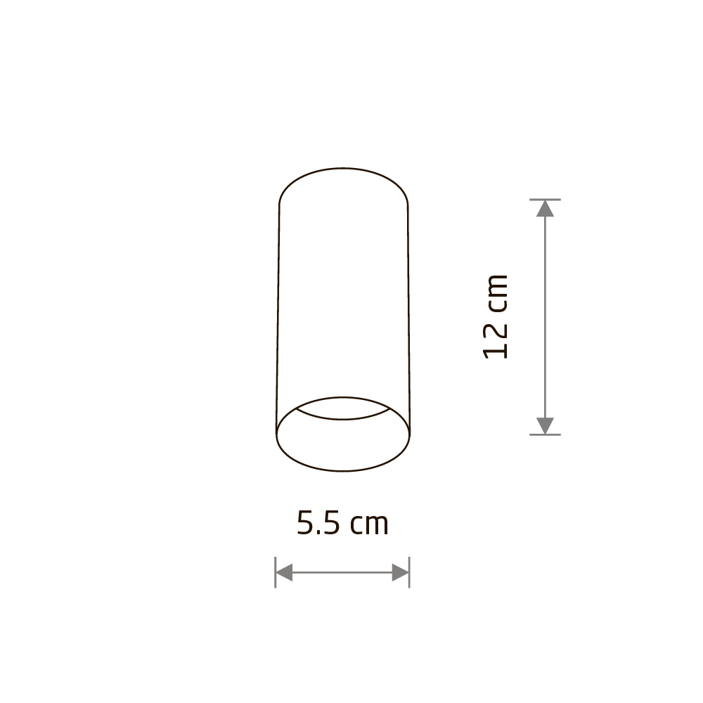 Накладной светильник Nowodvorski Mono S Gold 10782