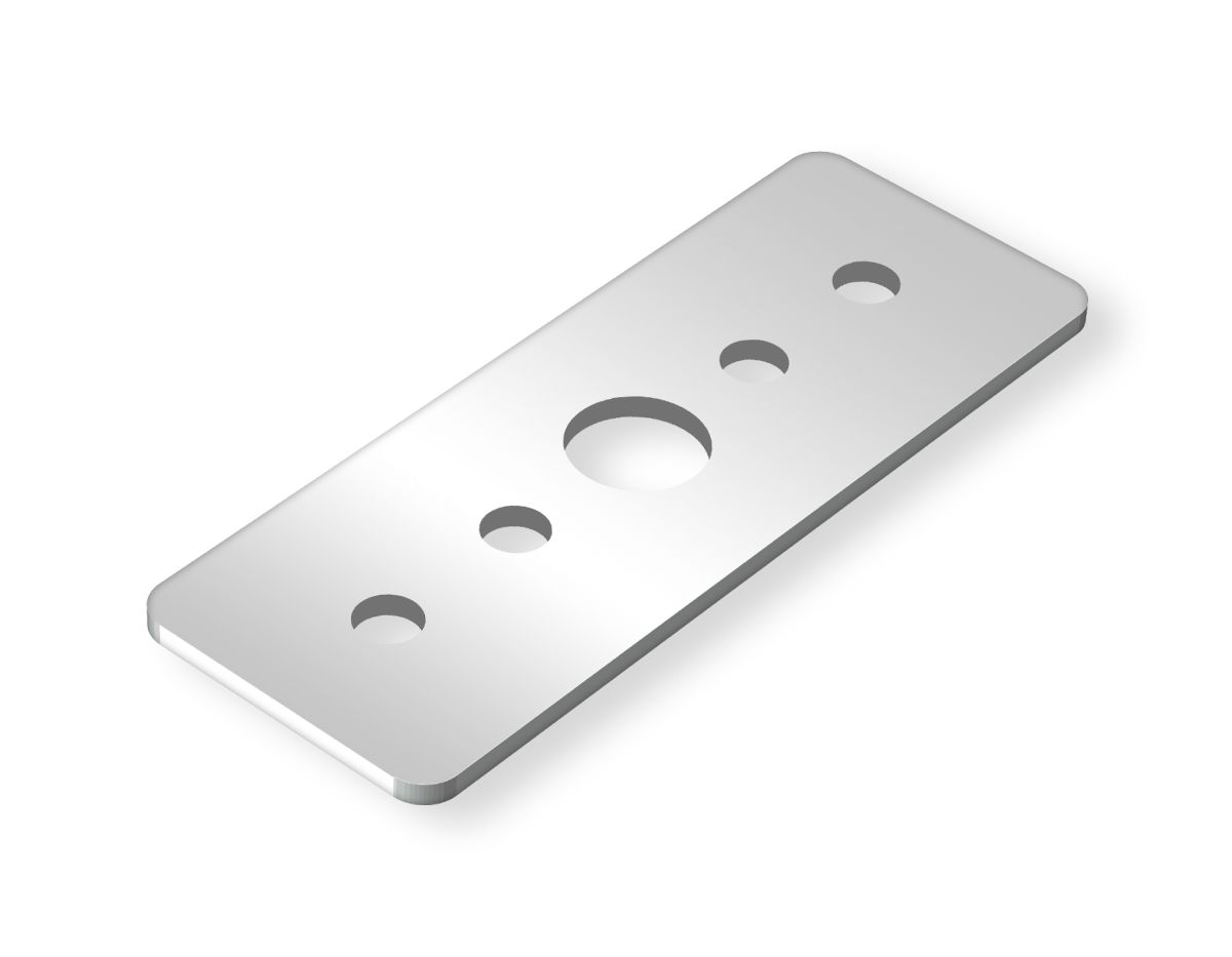 Соединитель прямой для шинопровода Ambrella Light Magnetic Ultra slim GV1181