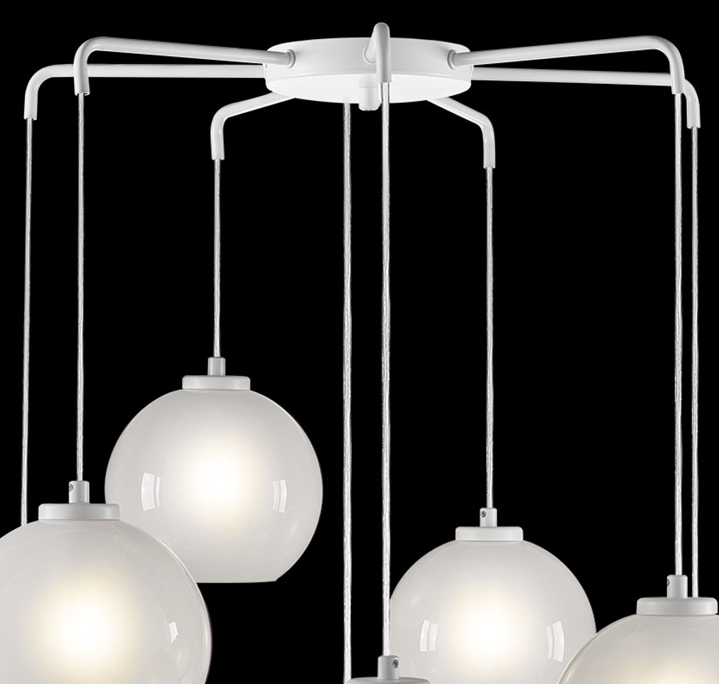 Подвесная люстра 33Lab.studio PND169M.08.17.001.WH-S13WH