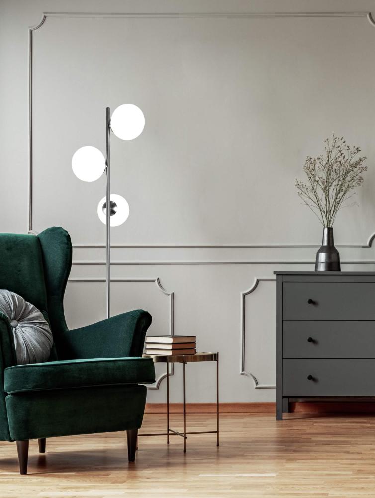 Торшер Lumina Deco Fredica LDF 6030-3 CHR