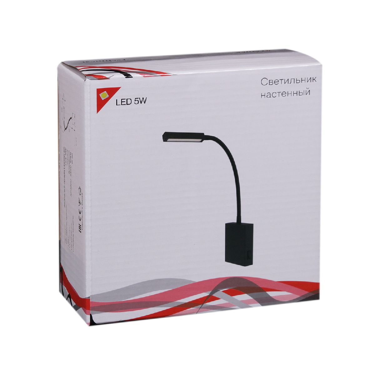 Гибкое бра Reluce 86205-9.2-001MN LED5W BK