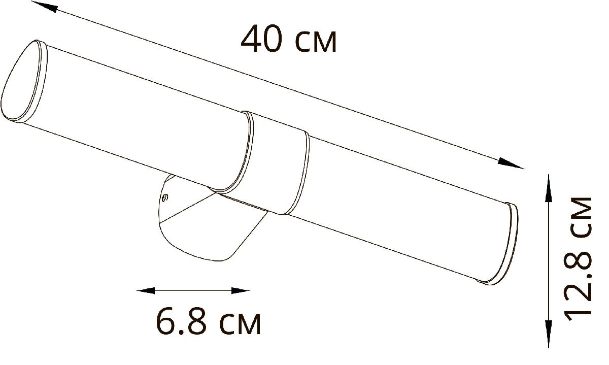 Подсветка для зеркал Arte Lamp Callisto A4408AP-1CC