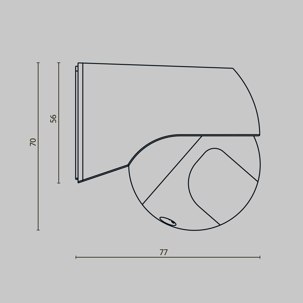 Датчики движения и освещенности 800Вт Maytoni SI-01