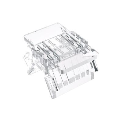 Коннектор прокалывающий 4 pin для подключения RGB LED ленты 10мм, тип COB длина провода 150мм Apeyron 09-119