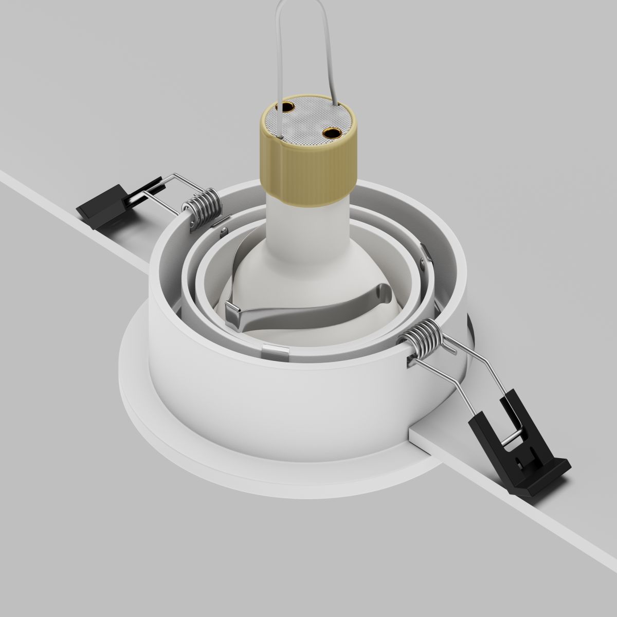 Встраиваемый светильник Maytoni Technical Atom DL023-2-01W-1(N)