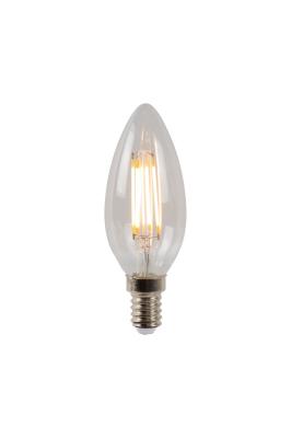 Светодиодная филаментная диммируемая лампа Lucide E14 4W 2700K cвеча 49023/04/60