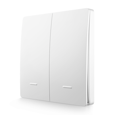 Выключатель кинетический 2кл., IP44, 2,4 ГГц, Smart, бел. Apeyron 04-72