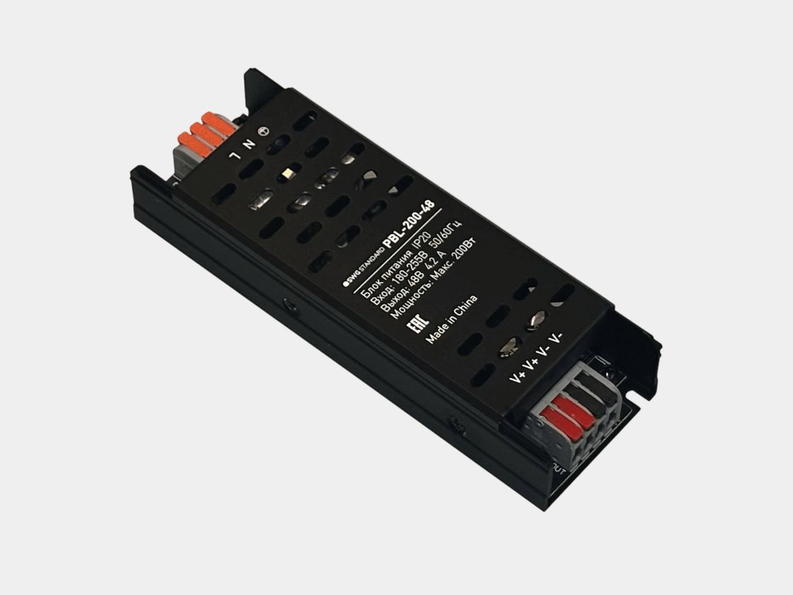 Блок питания SWG 48В IP20 200Вт PBL-200-48 00-00038346