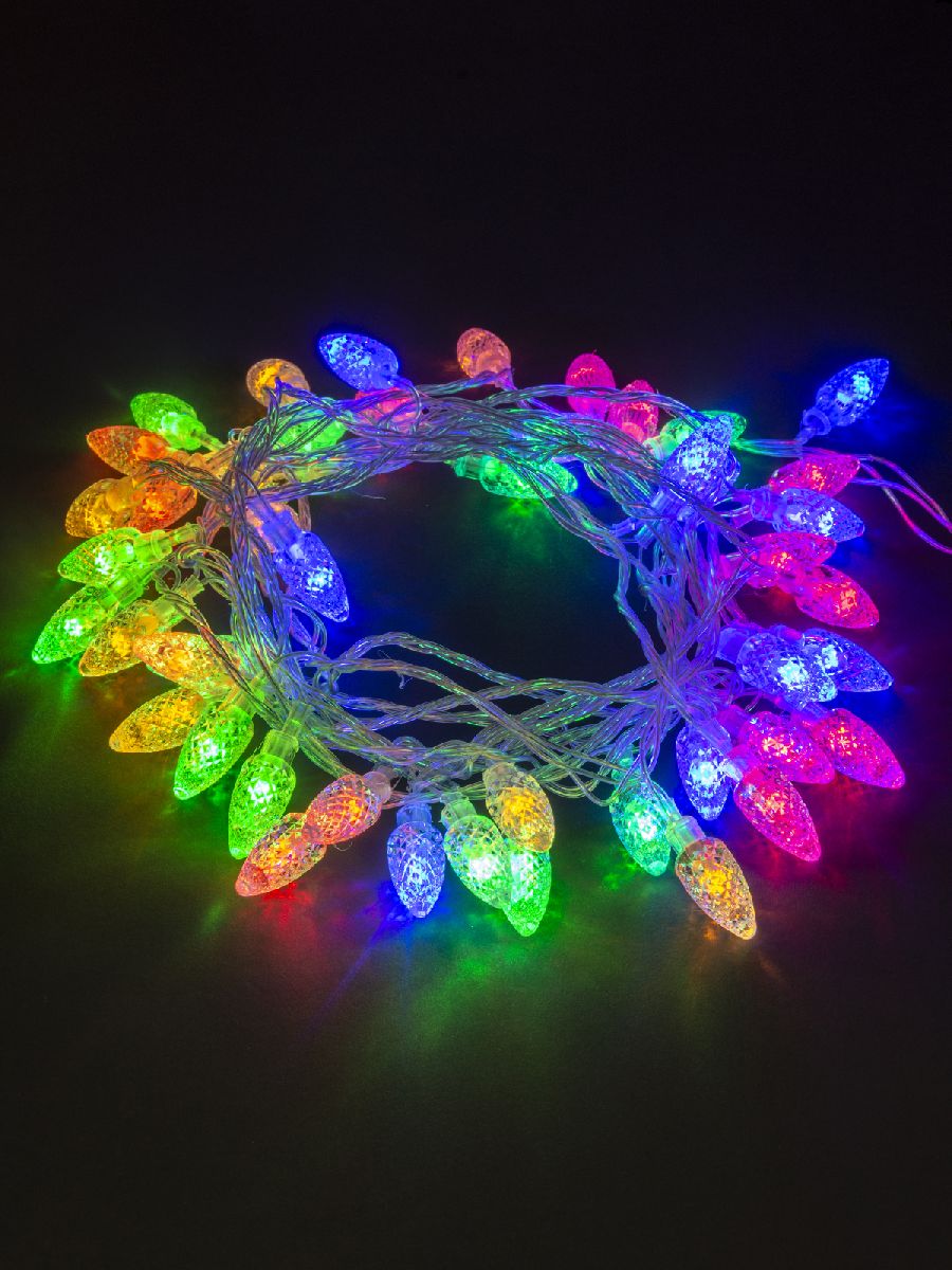 Светодиодная гирлянда TDM Electric Шишки 250V разноцветная 8 режимов SQ0361-0050