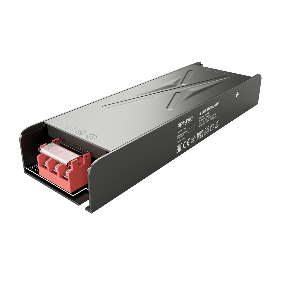 Блок питания Apeyron 24В 300Вт 186-264В 125А IP20 03-264