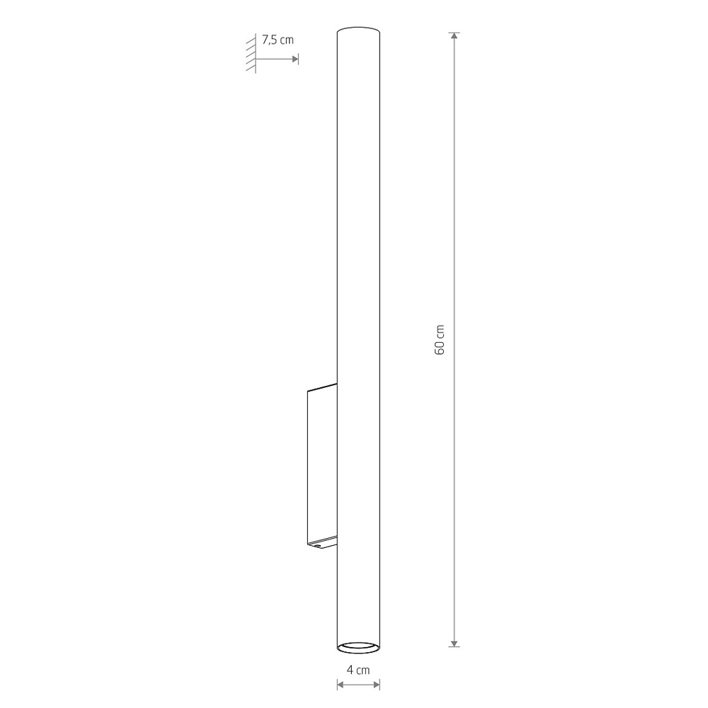 Настенный светильник Nowodvorski Fourty Wall XL White 10758