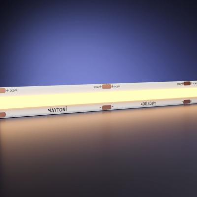 Светодиодная лента Maytoni Led Strip 24В COB 9,6Вт/м 2700К 10м IP 20 201303