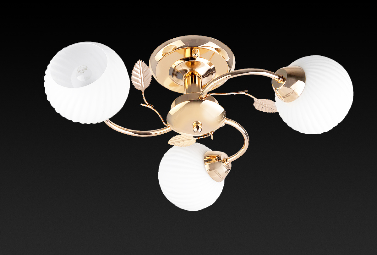 Потолочная люстра Toplight Maria TL3510X-03FG