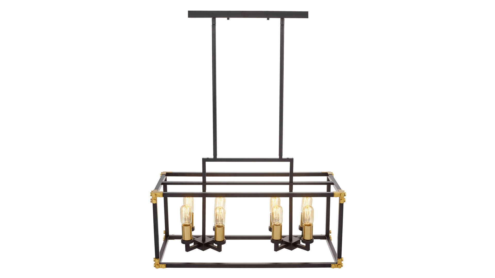Подвесная люстра Lumina Deco Waldorf LDP 1140-8 BK+MD
