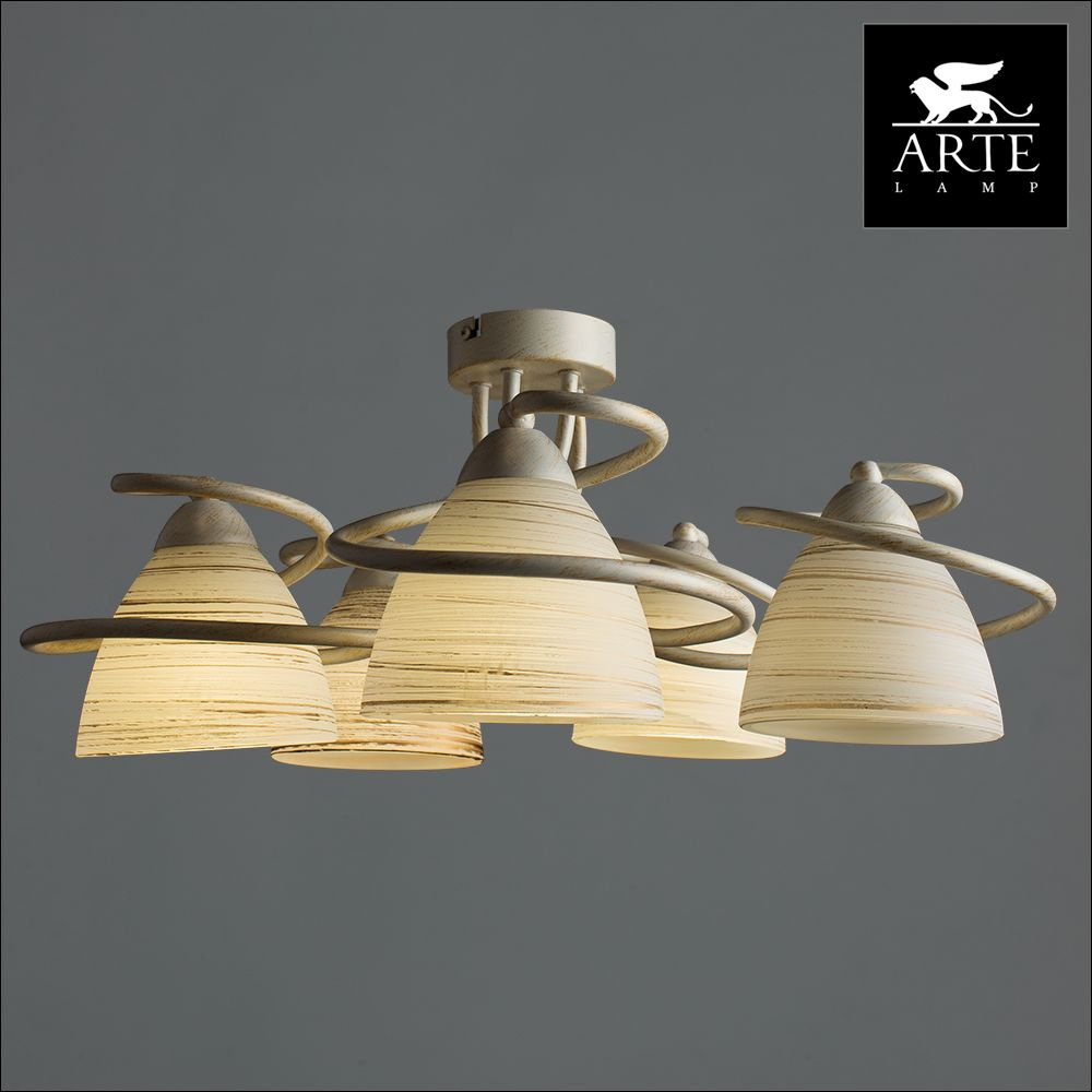 Потолочная люстра Arte Lamp Fabia A1565PL-5WG