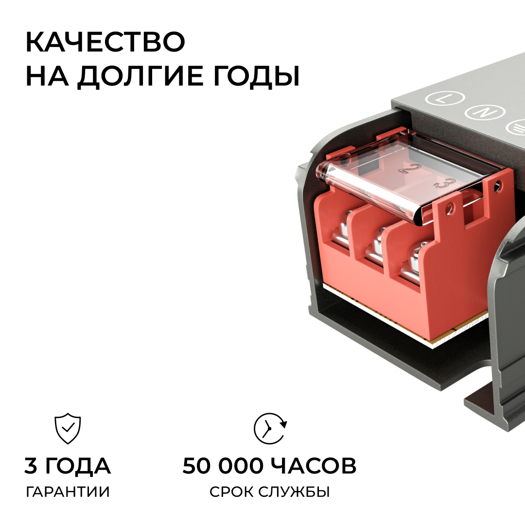 Блок питания Apeyron 12В 25Вт 186-264В 208А IP20 03-251