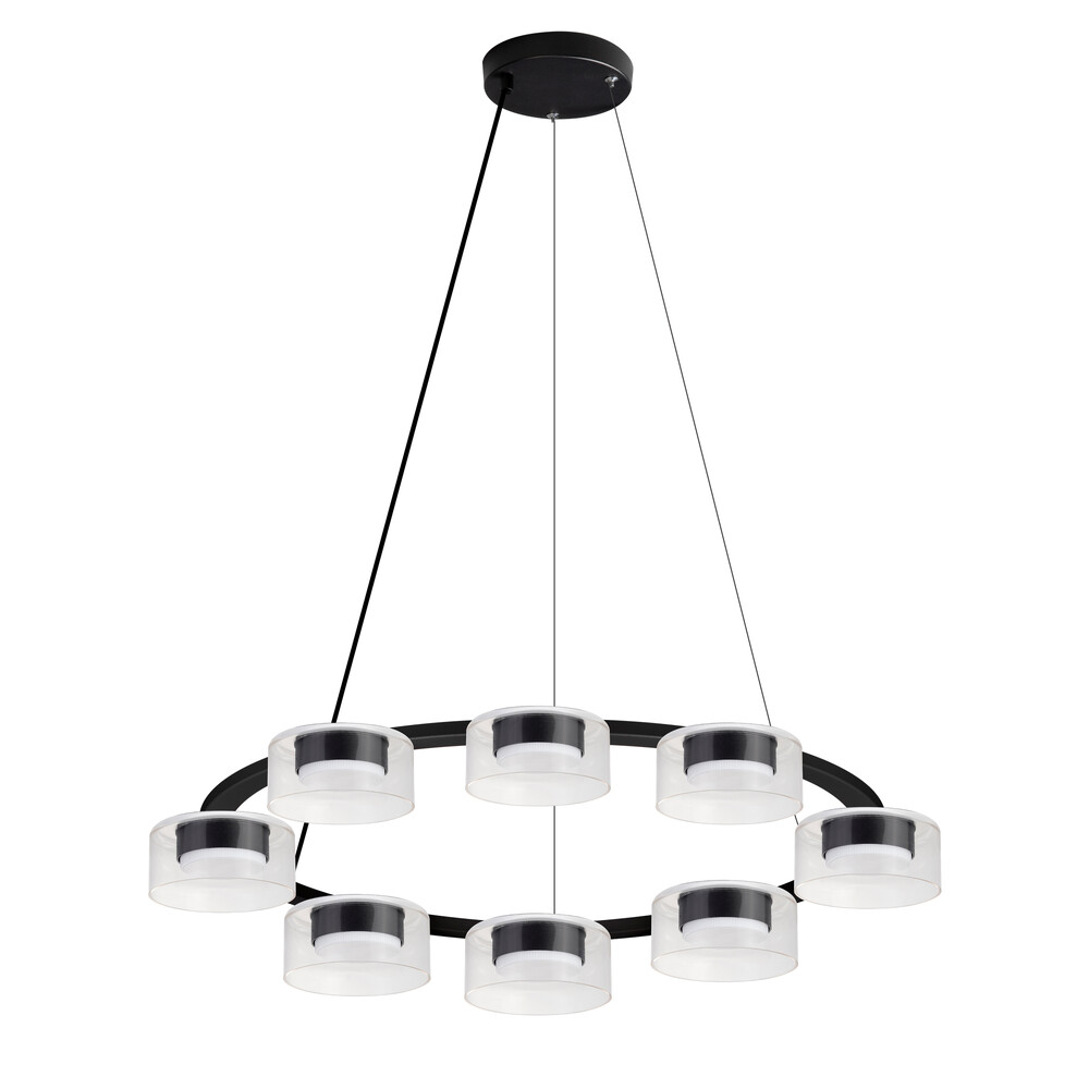 Подвесная люстра Arte Lamp Alius A8042SP-8BK