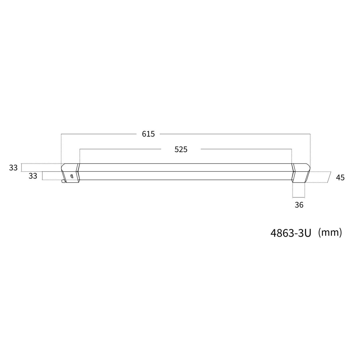 Трековый однофазный светильник Favourite Practica 4863-3U