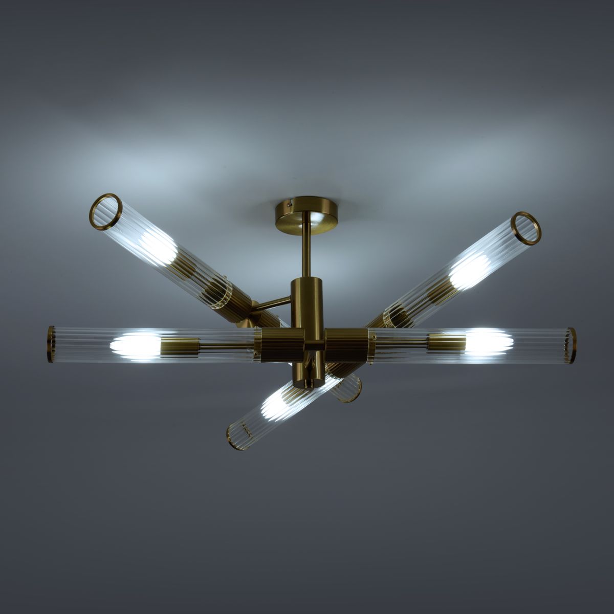 Люстра на штанге Freya Radiant FR5642PL-06BS