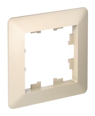 Рамка 1-ая Systeme Electric AtlasDesign Air Бежевый/дымчатый белый ATN220201