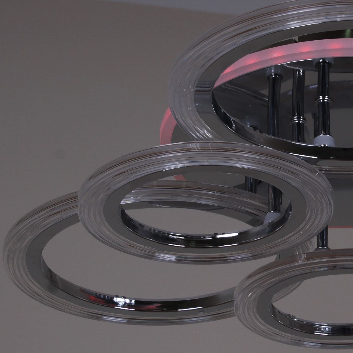 Потолочная люстра Reluce 09812-3.3-3+3D CR (RGB)
