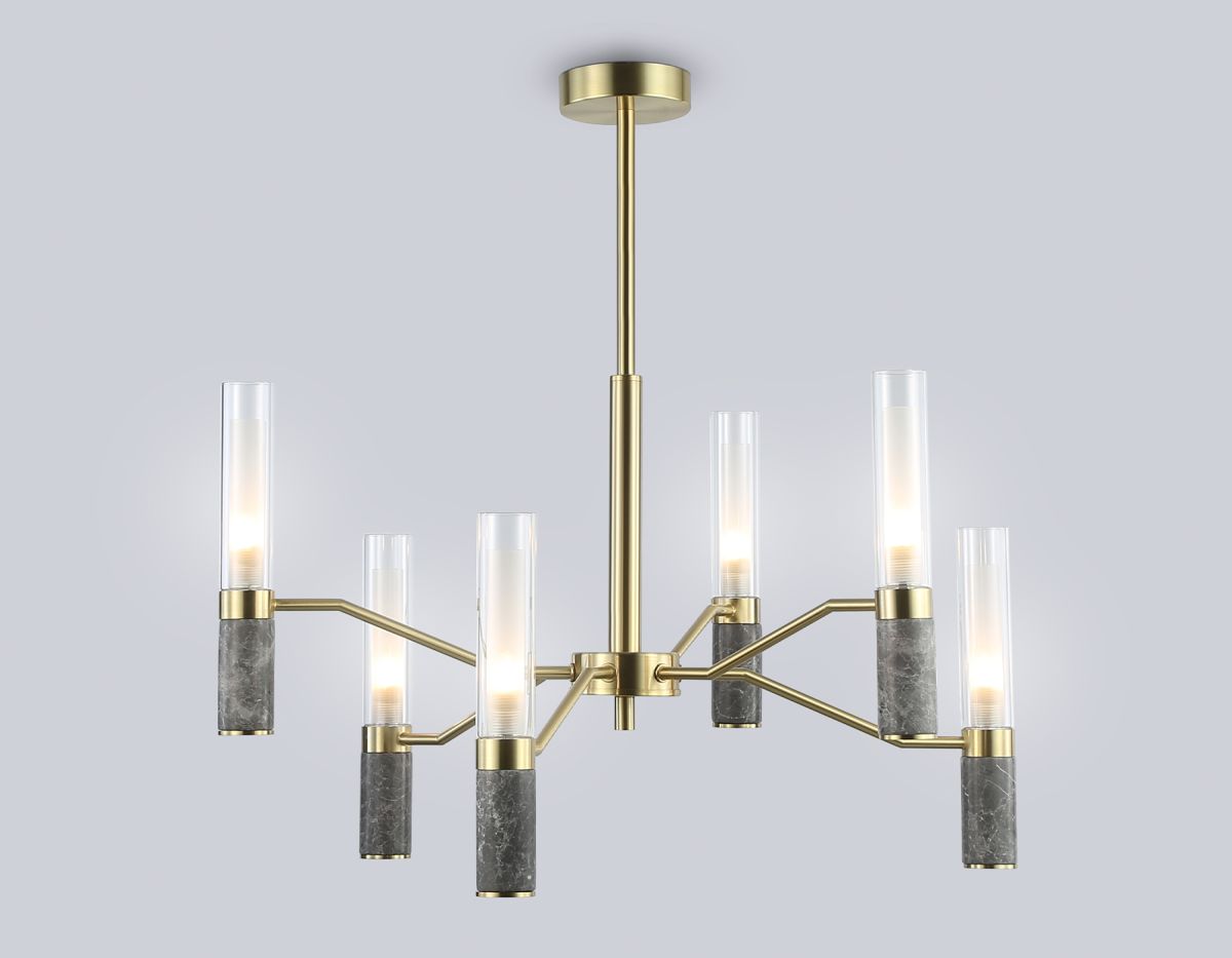 Люстра на штанге Ambrella Light High Light Ceramo Modern LH53353