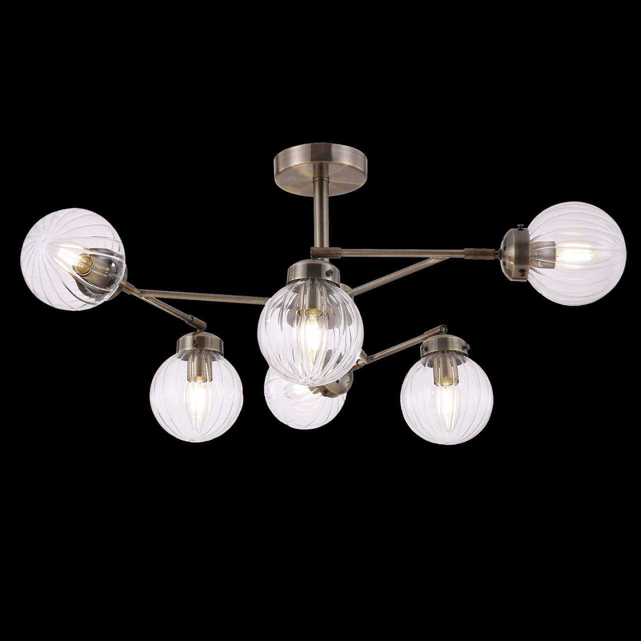 Люстра на штанге Freya Daisy FR5041PL-06BS