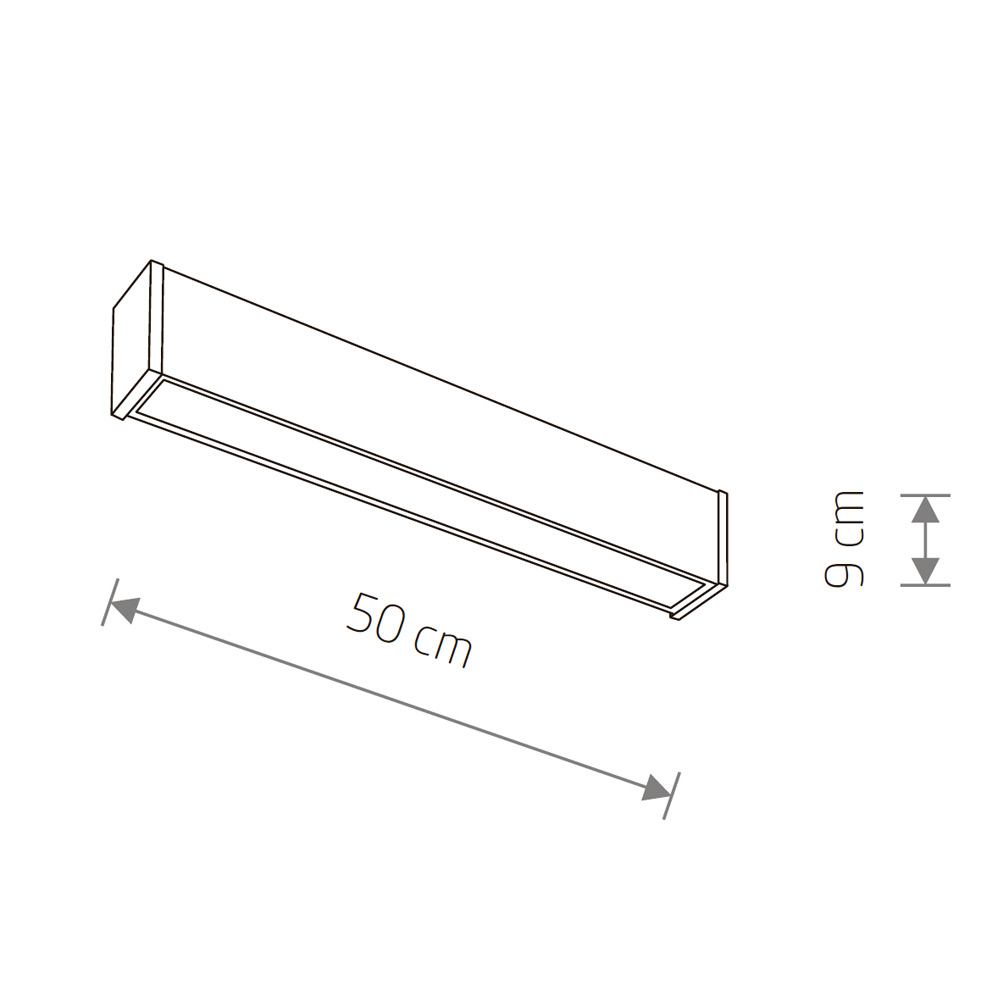 Уличный потолочный светильник Nowodvorski Outline Led S Black 11360
