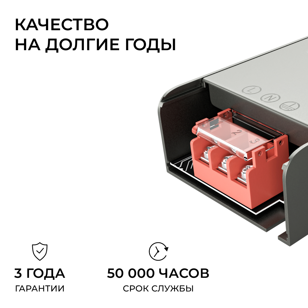 Блок питания Apeyron 12В 250Вт 186-264В 2008А IP20 03-257