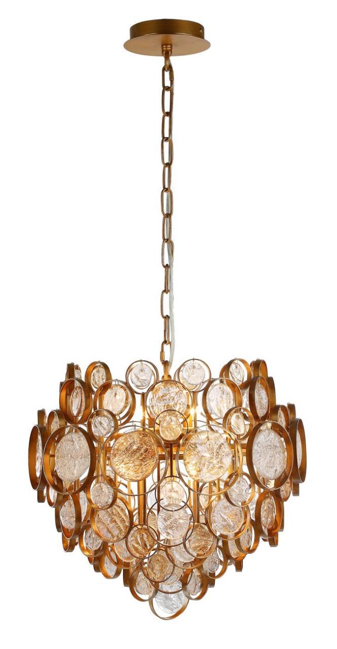 Подвесной светильник Crystal Lux Deseo SP6 D460 Gold