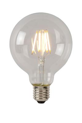 Светодиодная филаментная лампа Lucide E27 7W 2700K шар 49081/07/60