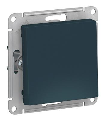 Выключатель 1-клавишный сх.1, 10АХ, механизм Systeme Electric AtlasDesign Изумруд ATN000811