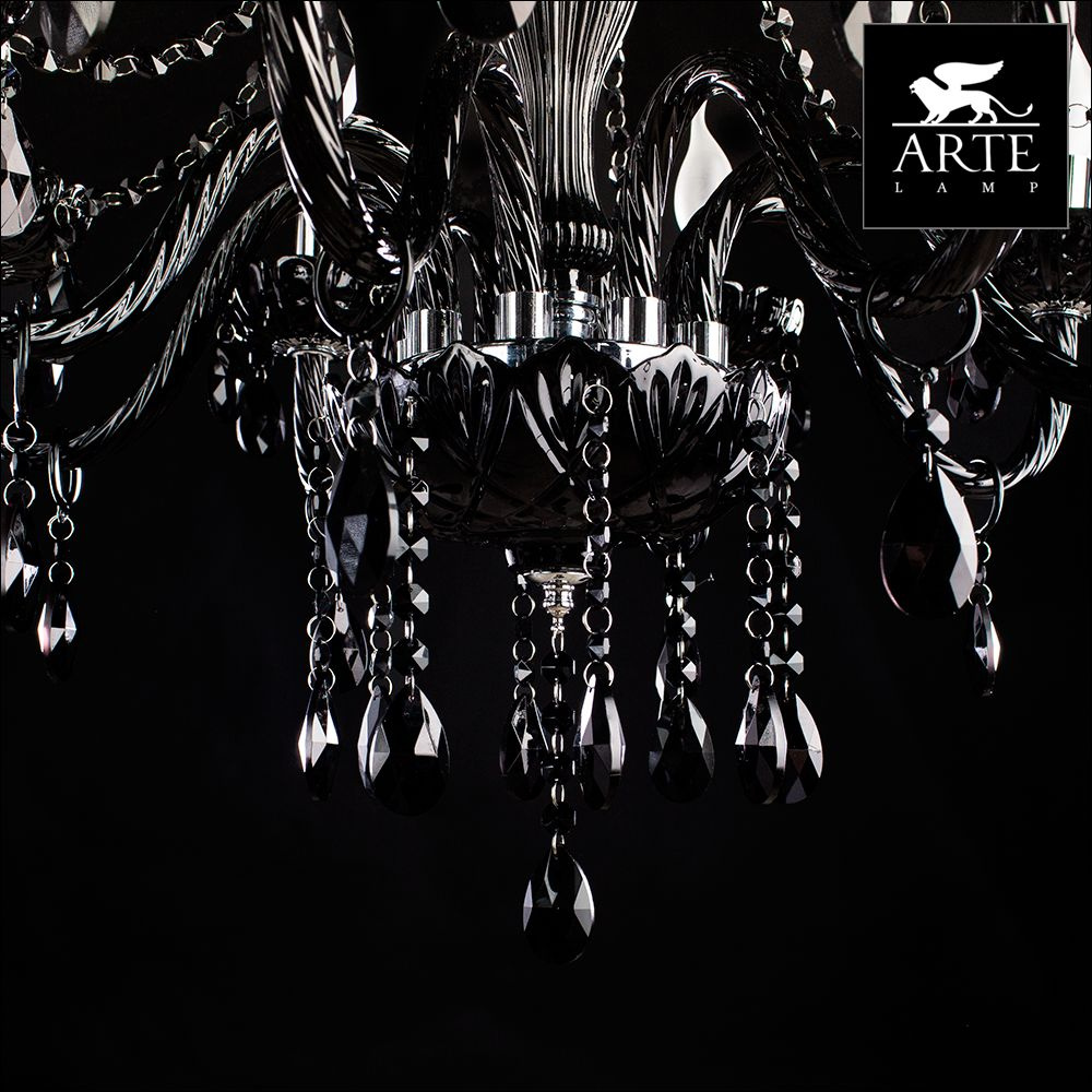 Подвесная люстра Arte Lamp Teatro A3964LM-8BK
