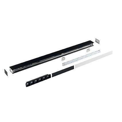 Подвесной светодиодный светильник Ideal Lux Fluo Accent 1200 3000K Black 192581