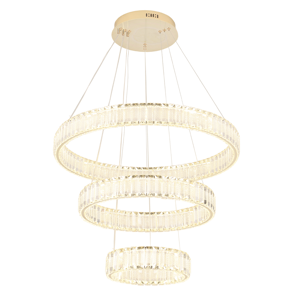 Подвесная люстра Crystal Lux MUSIKA SP150W LED GOLD