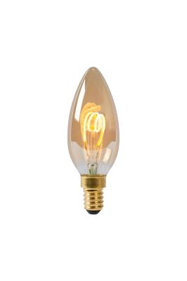 Светодиодная диммируемая лампа Lucide E14 3W 2200K cвеча 49043/03/62