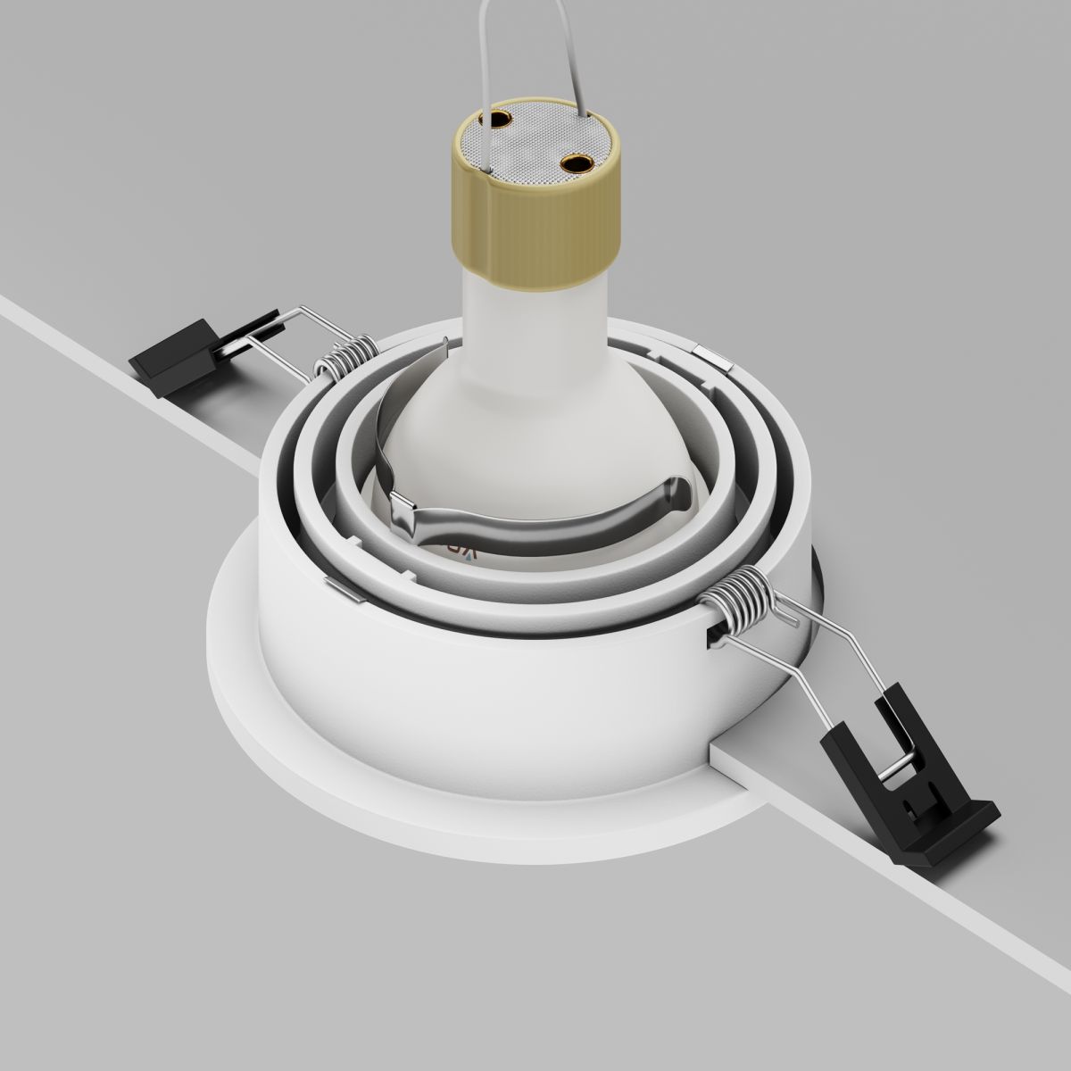 Встраиваемый светильник Maytoni Technical Atom DL025-2-01W-1(N)