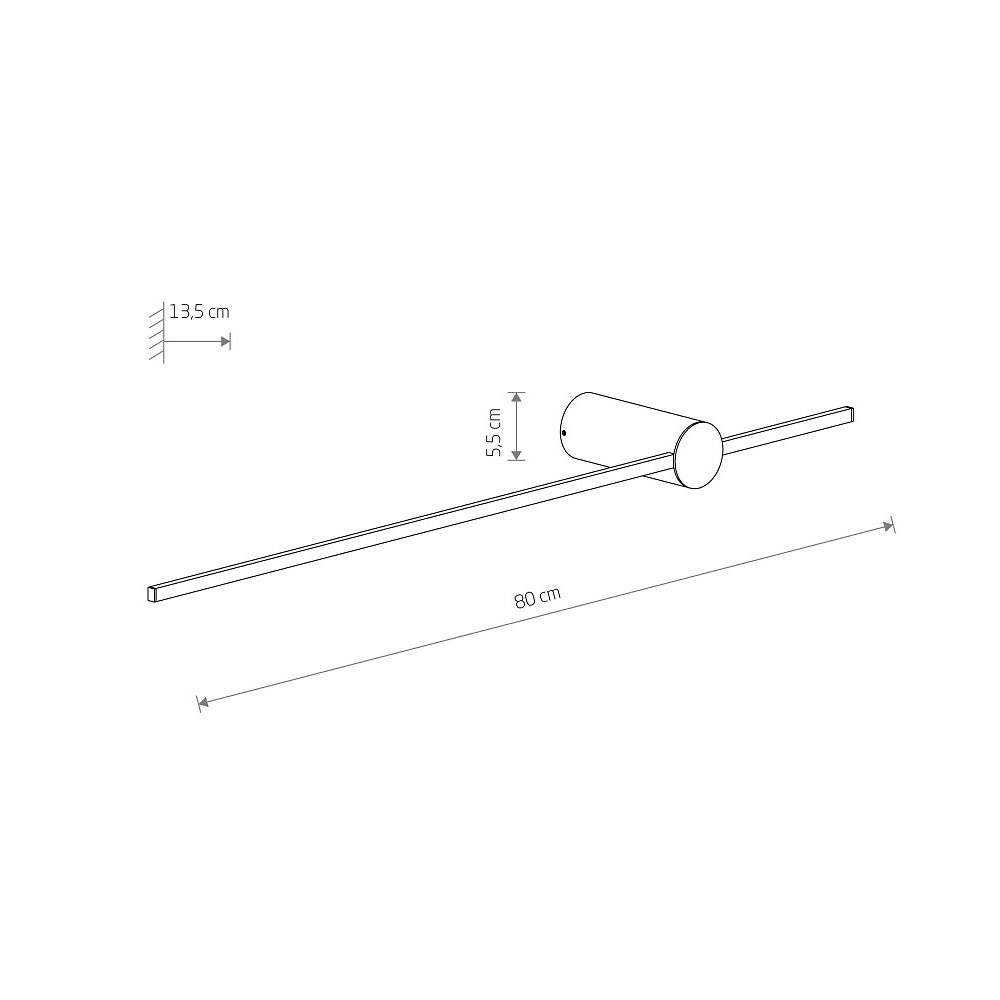 Настенный светильник Nowodvorski Saber Led Silk Olive M 11380