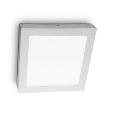 Настенно-потолочный светодиодный светильник Ideal Lux Universal 24W Square Bianco 138657
