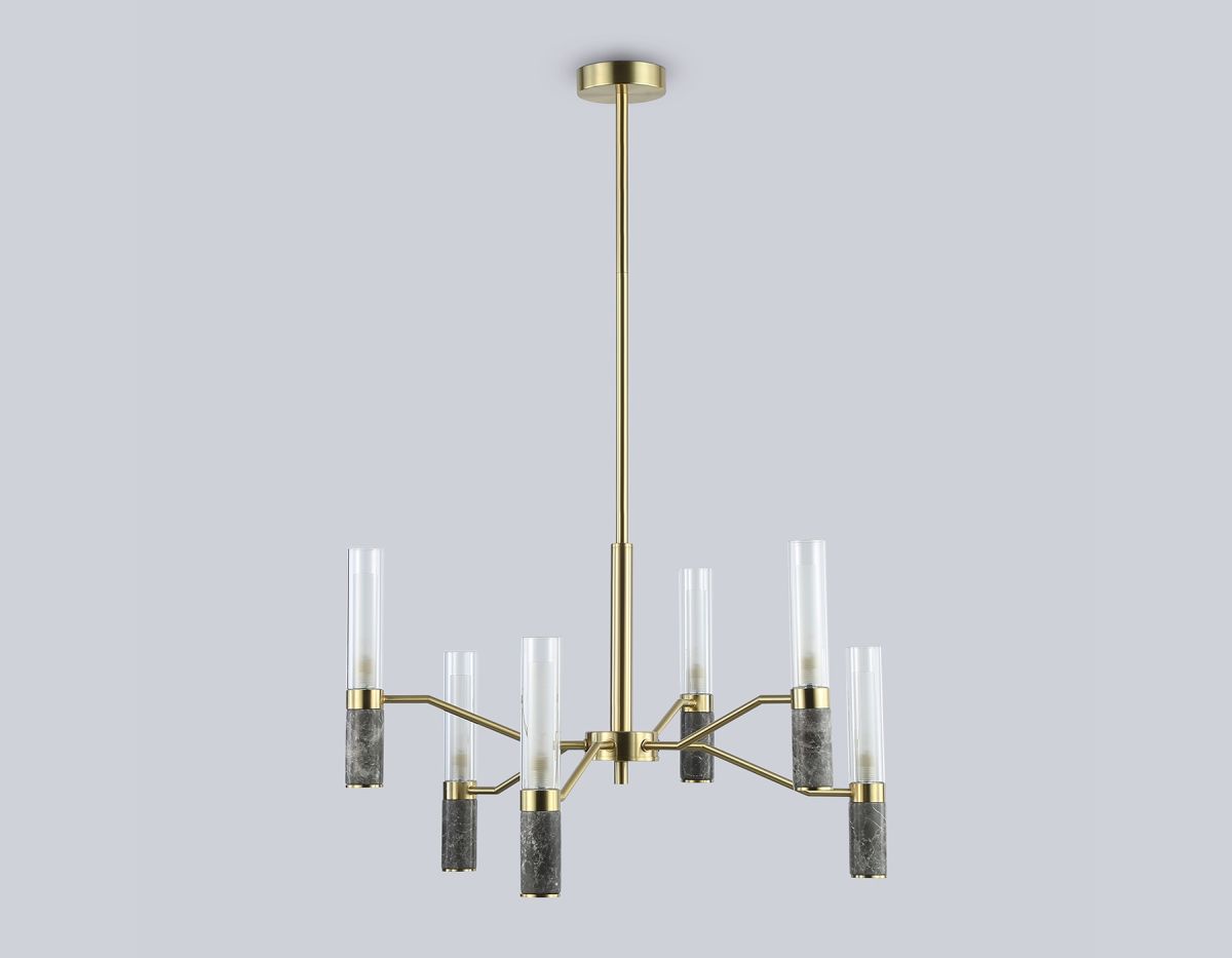 Люстра на штанге Ambrella Light High Light Ceramo Modern LH53353
