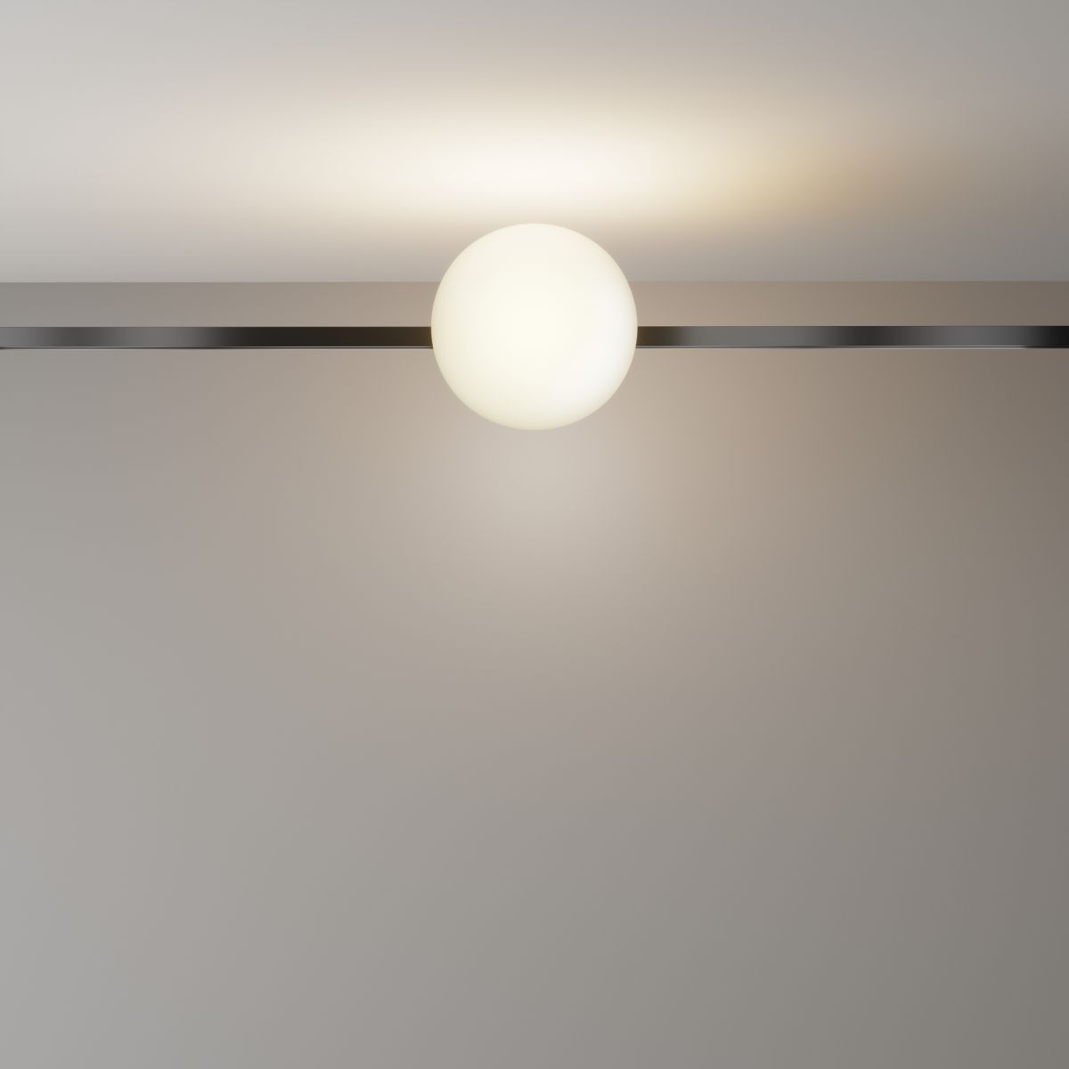 Трековый магнитный светильник Maytoni Technical Luna TR229-1-8W3K-B