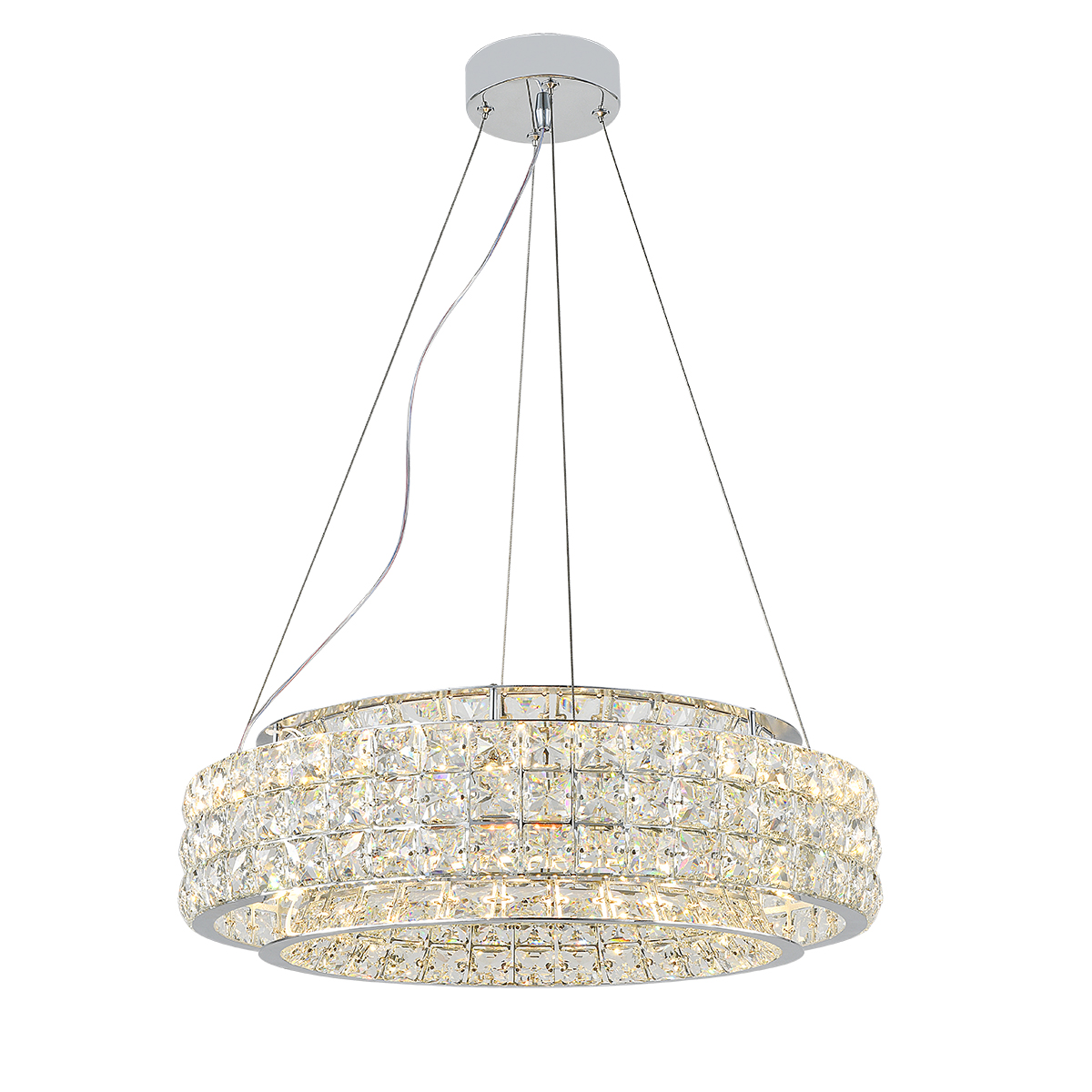 Подвесная люстра Indigo Valore 12044/A/1P Chrome V000100L