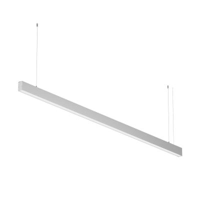 Линейный подвесной светильник Maytoni Technical 4000K 35x67 (Серебро, 2 м) LL312040